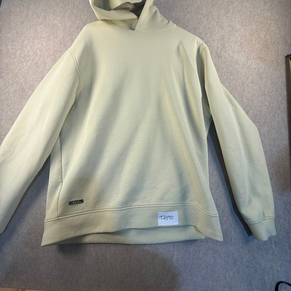 BYLT Premium Basics Mens XL Hoodie Pullover Sage Minimalist Sweatshirt